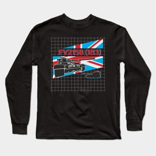 British heavy tank destroyer FV215B (183) Long Sleeve T-Shirt